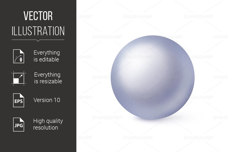 Christmas Ball Ornament Clipart Image 6