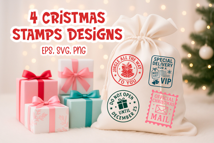 Christmas Sack Svg Image 23