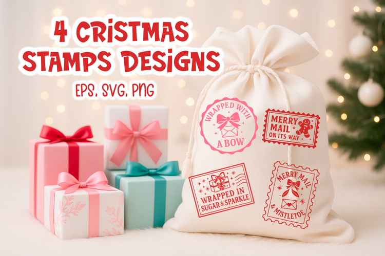Christmas Sack Svg Image 22