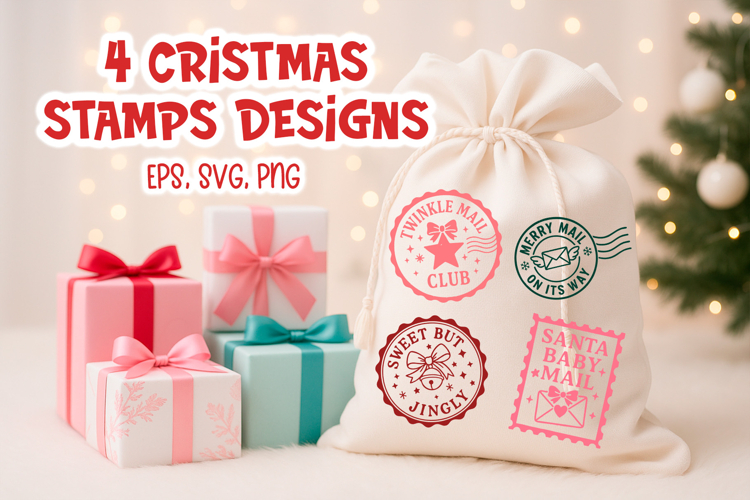 Christmas Sack Svg Image 8