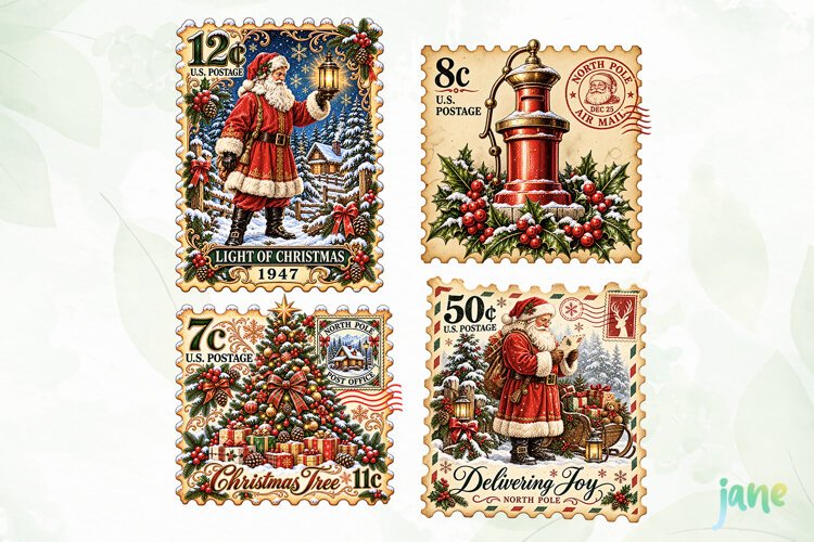 Christmas Stamp example image 1
