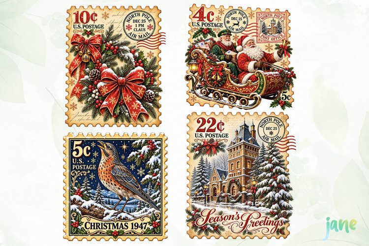 Christmas Stamp example image 1