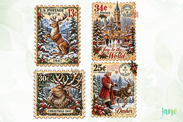 Christmas Stamp example image 1