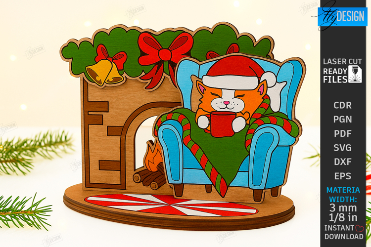 3D Christmas SVG Image 10