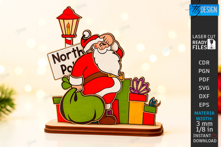 3D Christmas SVG Image 8