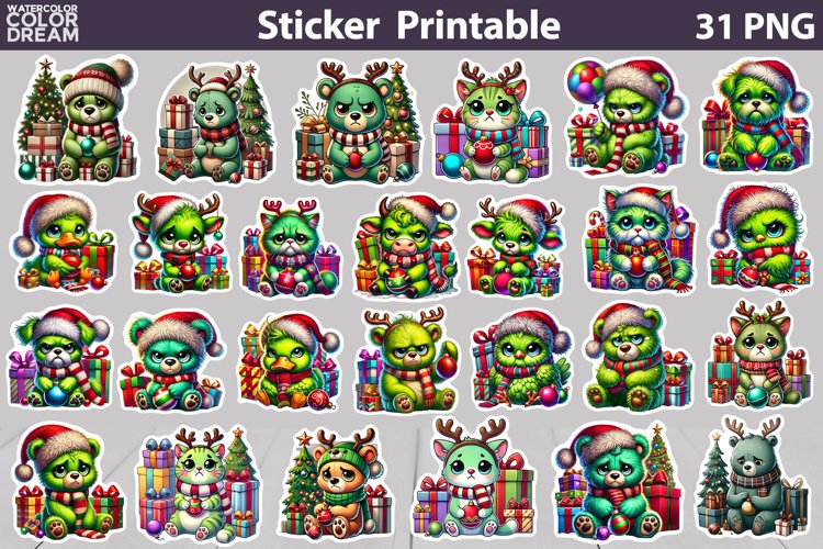 Christmas Stickers Image 3
