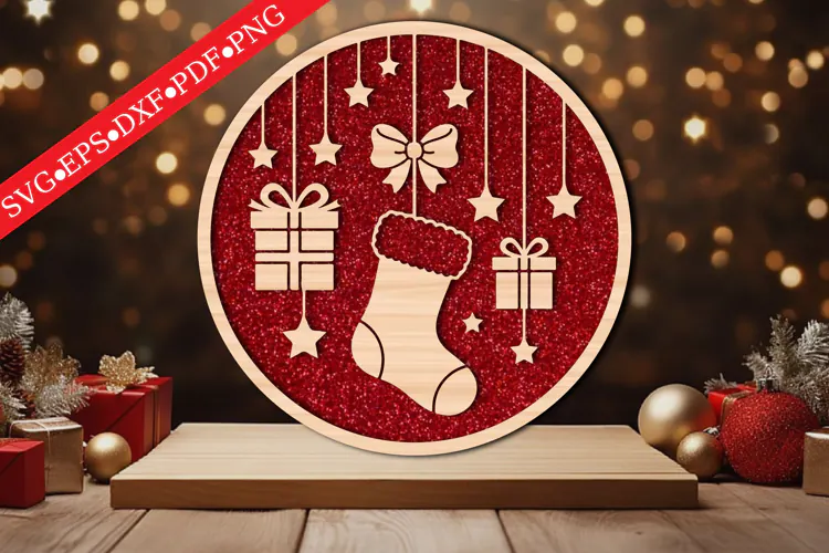 Christmas Tree Ornament SVG
