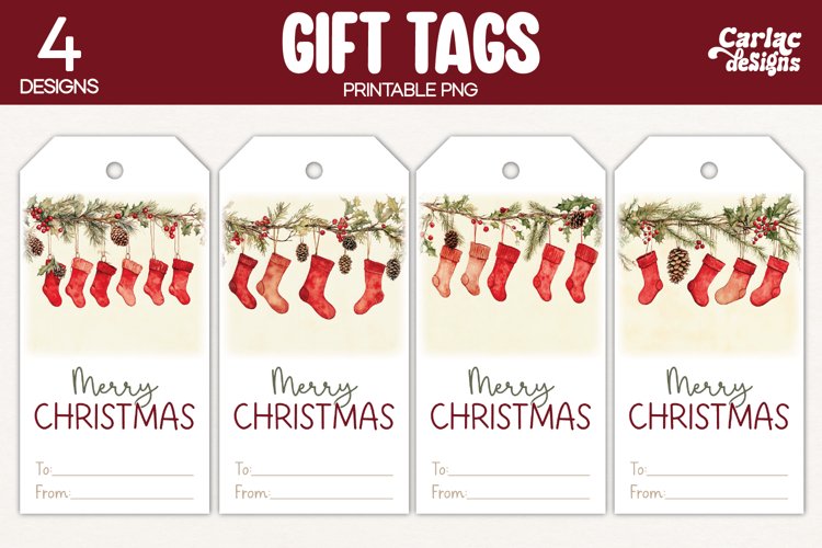Christmas Stocking Clipart Image 15