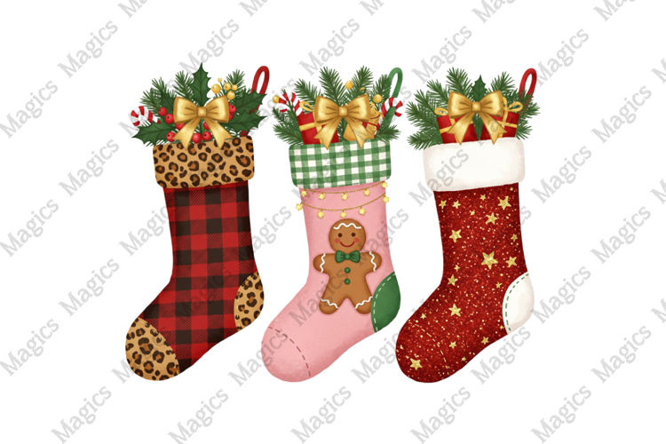 Stockings Clipart Image 15