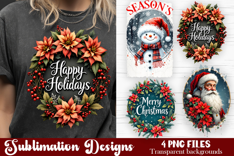 Christmas retro Santa Claus clipart. Patchwork clipart