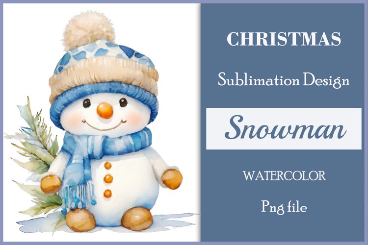 Cute Snowman Clipart Image 19