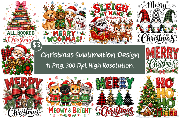 Christmas Sublimation Design, Funny Sublimation PNG