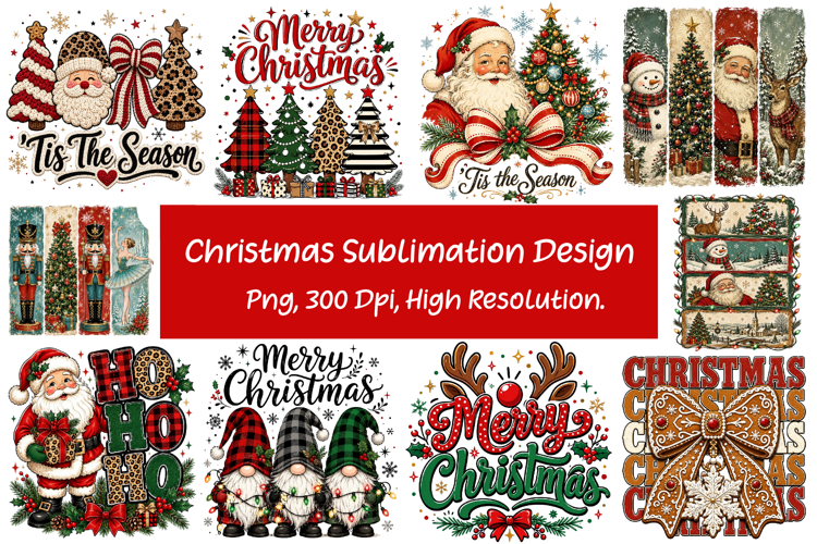 Christmas Sublimation Design, Funny Sublimation PNG