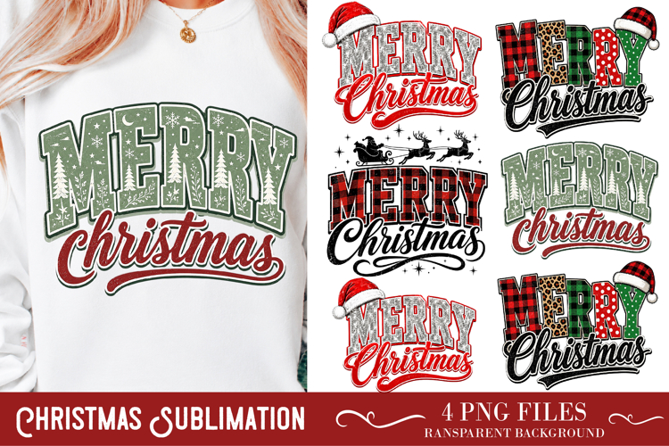 Christmas Sublimation Design, Funny Sublimation PNG example image 1