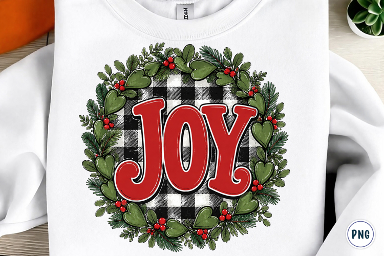 Christmas Joy Sublimation Design PNG