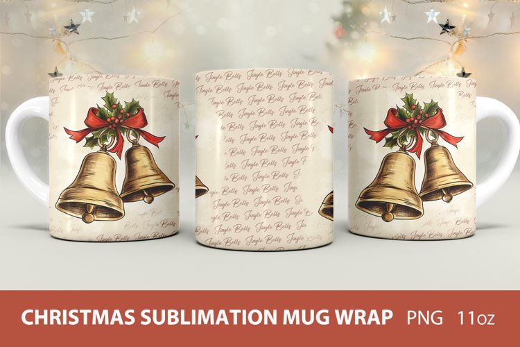 Christmas Cup Wrap SVGs Image 5