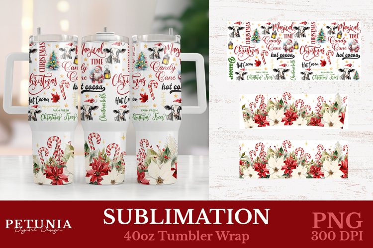 Christmas Tumbler Wrap Image 24