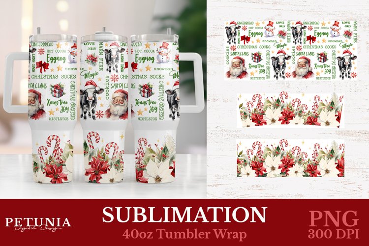 Christmas Tumbler Wrap Image 21