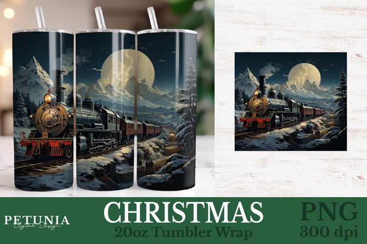 Christmas Tumbler Wrap | Christmas Sublimation PNG