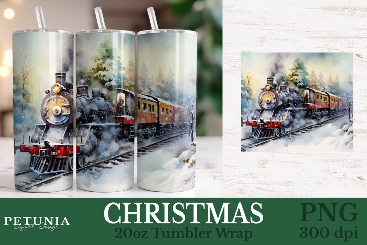 Christmas Tumbler Wrap | Christmas Sublimation PNG