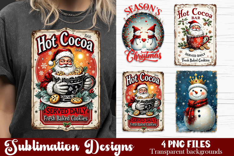 Christmas retro Santa Claus clipart. Patchwork clipart