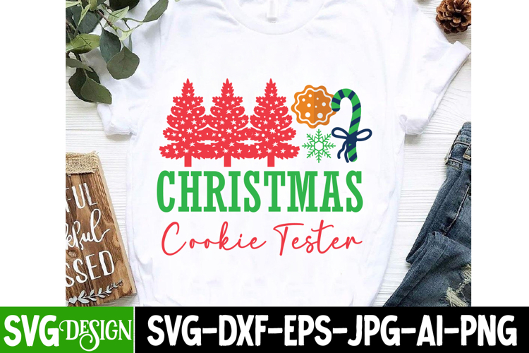 Christmas Cookies Tester SVG | Christmas SVG Design