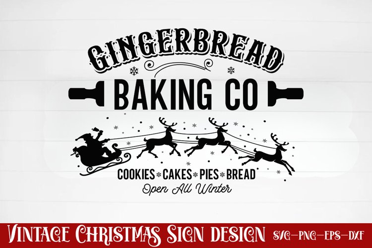 Gingerbread Clipart Image 4