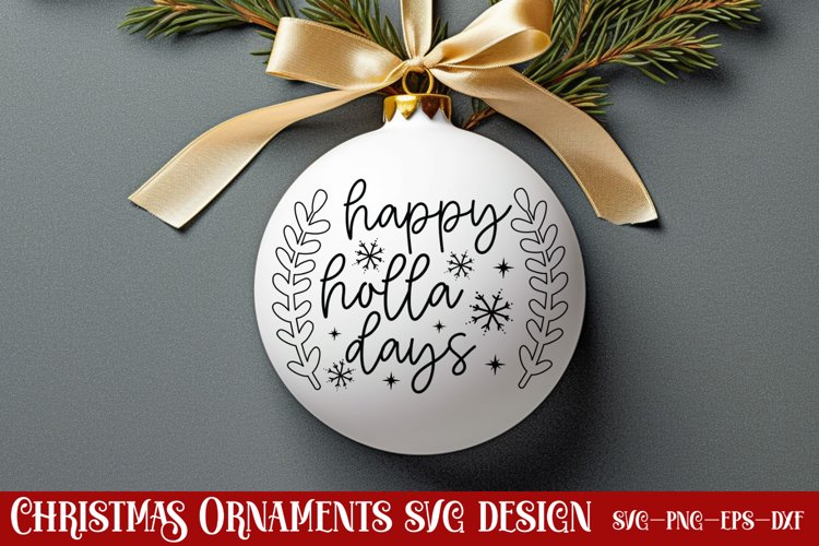 Funny Christmas Ornament Svg Image 14