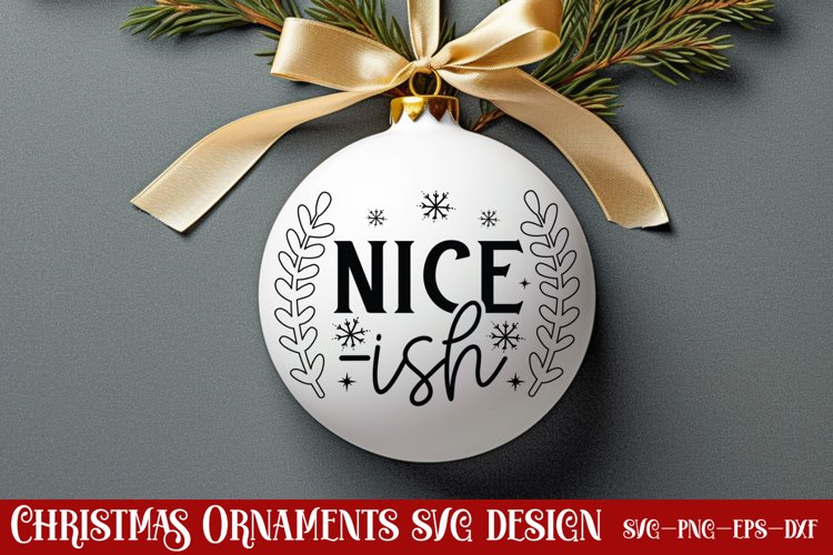 Funny Christmas Ornament Svg Image 19