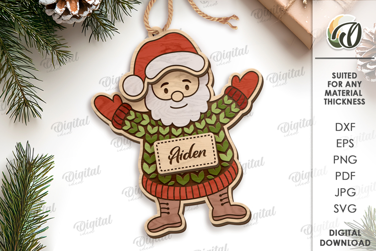 Merry Christmas Tree Svg Image 8