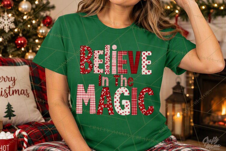 Red Christmas Phrase PNG Clipart Cute Holiday Quote Graphics example image 1