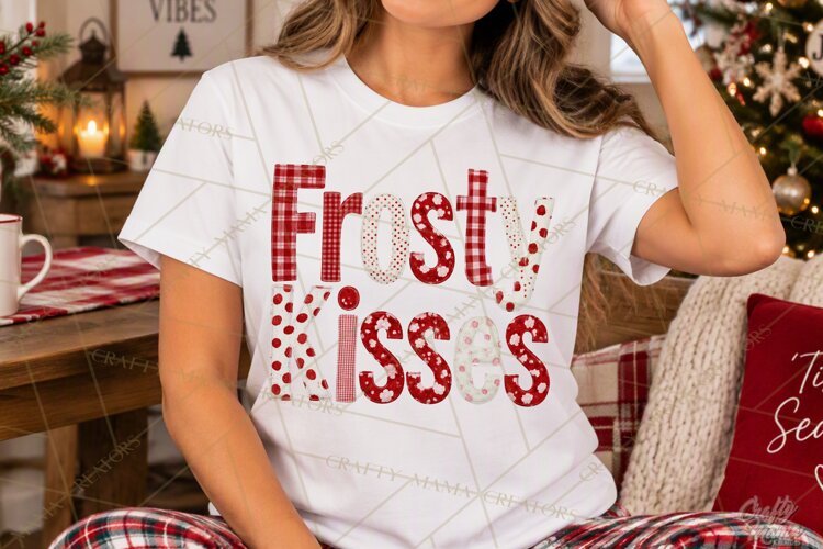 Red Christmas Phrase PNG Clipart Cute Holiday Quote Graphics example image 1