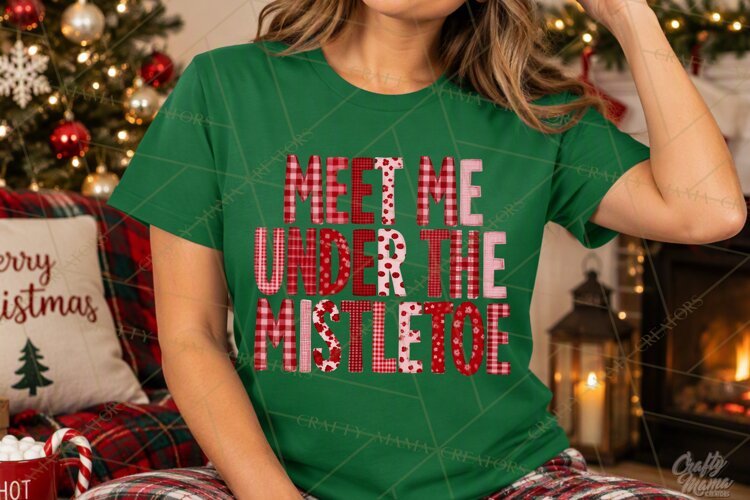Red Christmas Phrase PNG Clipart Cute Holiday Quote Graphics example image 1