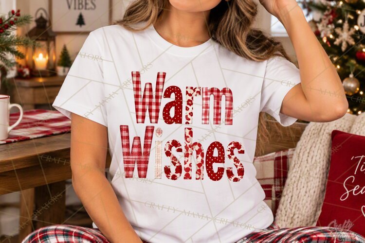 Red Christmas Phrase PNG Clipart Cute Holiday Quote Graphics example image 1