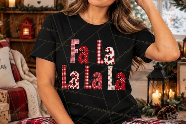 Red Christmas Phrase PNG Clipart Cute Holiday Quote Graphics example image 1