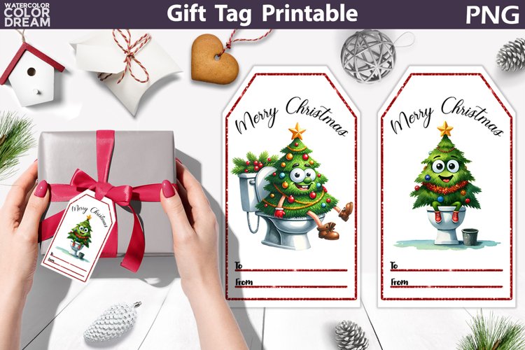 Gift Tag Clipart Image 12