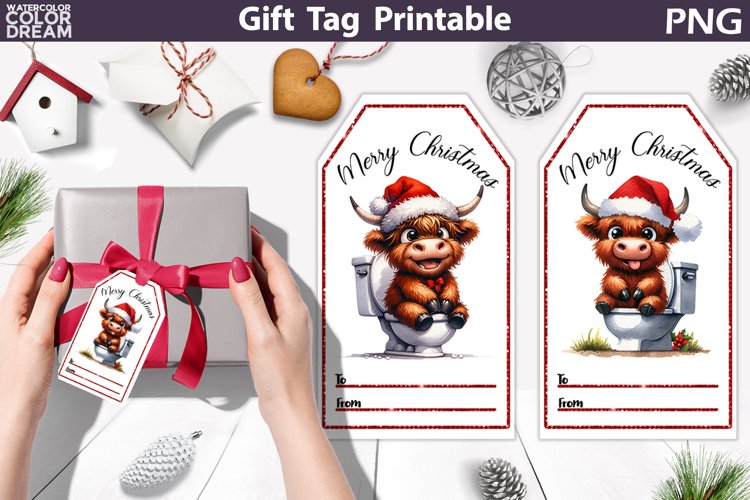 Gift Tag Clipart Image 11