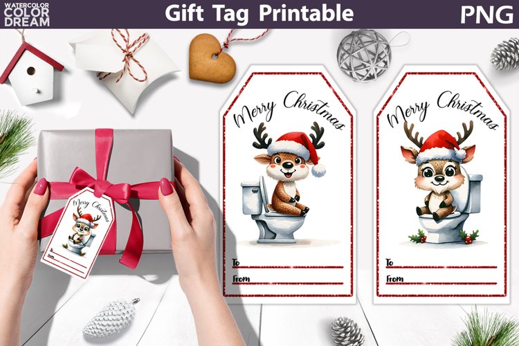 Gift Tag Clipart Image 9