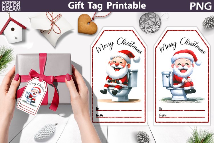 Gift Tag Clipart Image 7