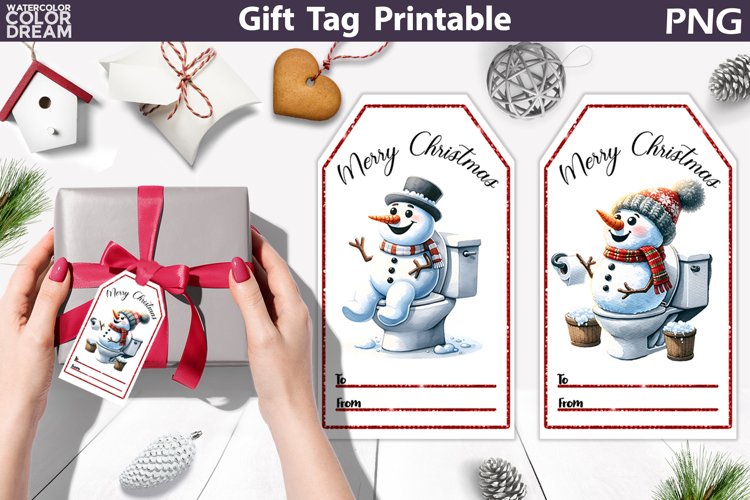Gift Tag Clipart Image 6