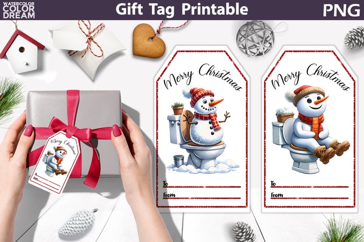 Gift Tag Clipart Image 5