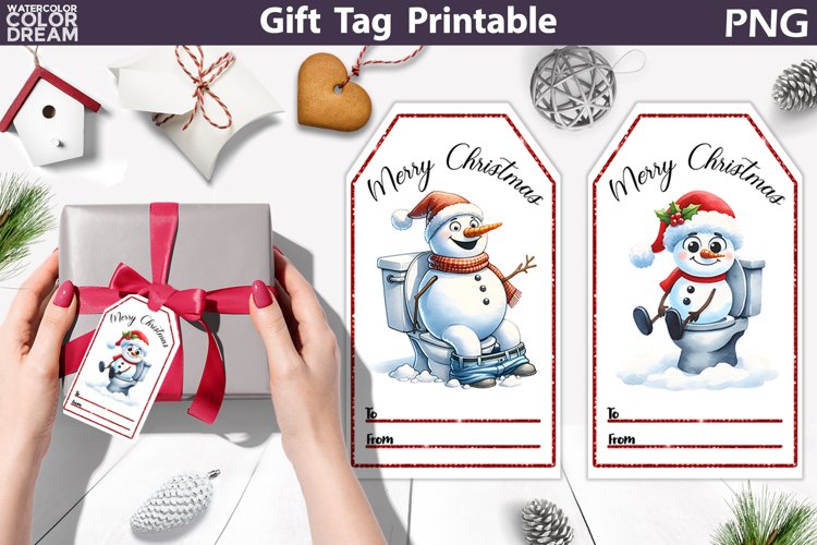 Gift Tag Clipart Image 4