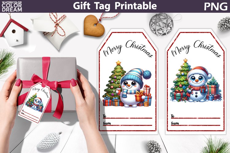 Gift Tag Clipart Image 3