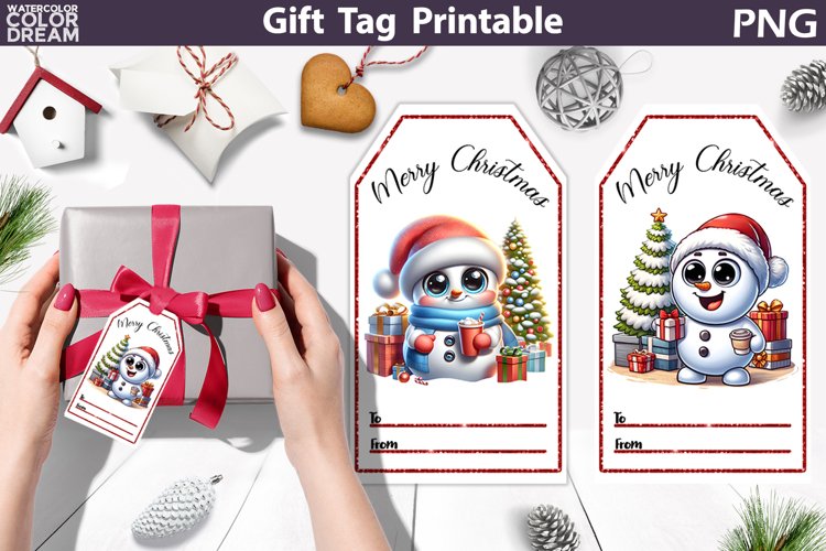 Gift Tag Clipart Image 24