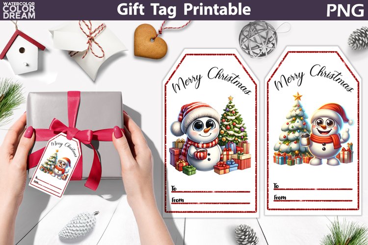 Gift Tag Clipart Image 22