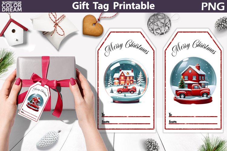 Gift Tag Clipart Image 16