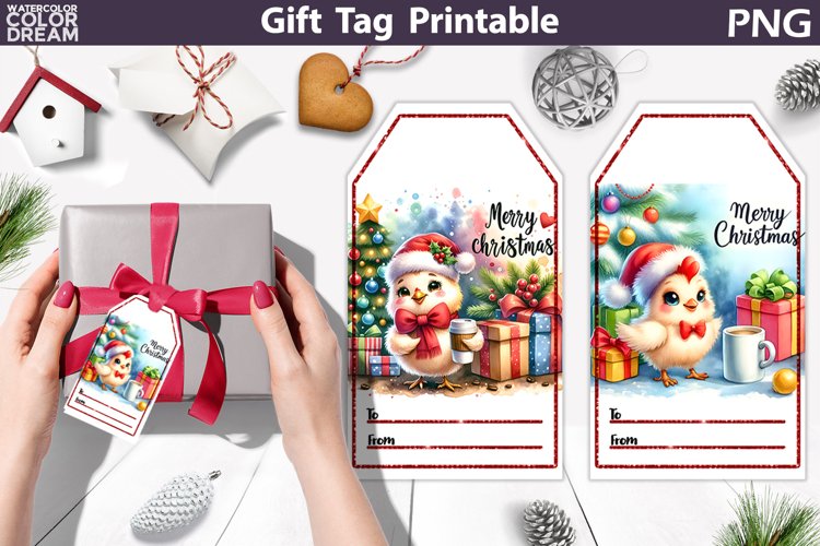 Gift Tag Clipart Image 3