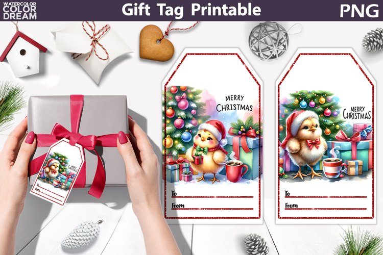Gift Tag Clipart Image 16