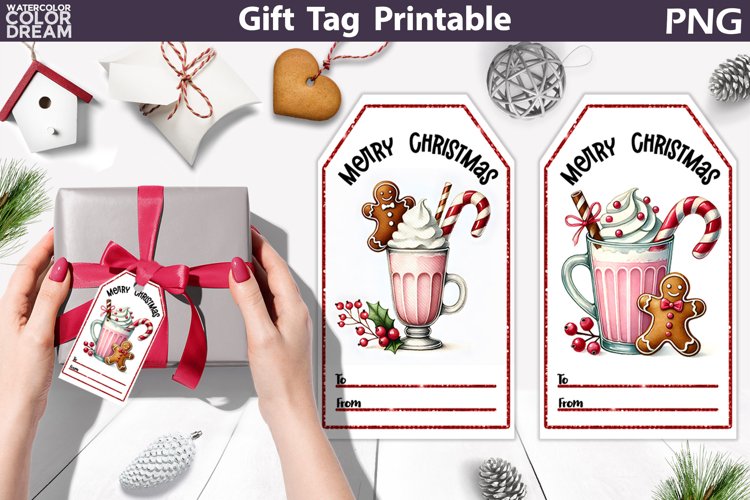 Gift Tag Clipart Image 9
