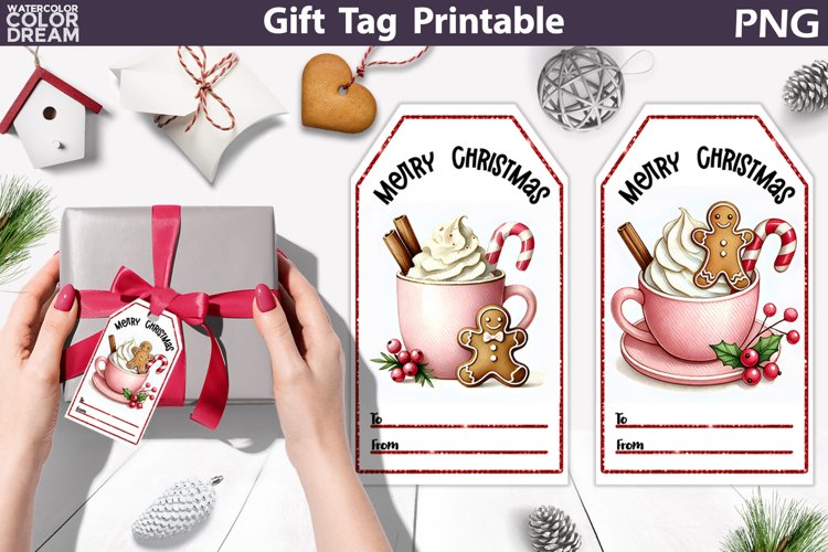 Gift Tag Clipart Image 7